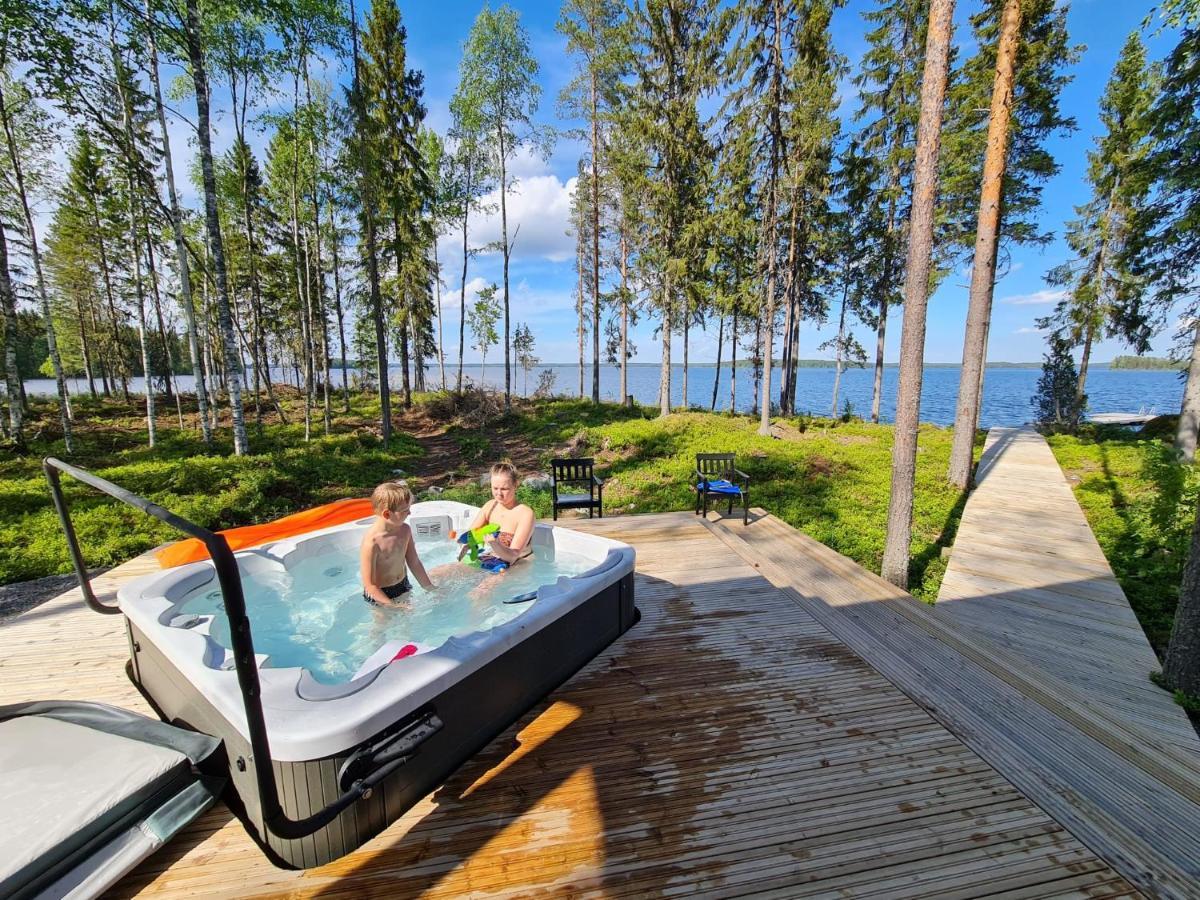 Ferienwohnung Rantarovio Alvajärvi Exterior foto