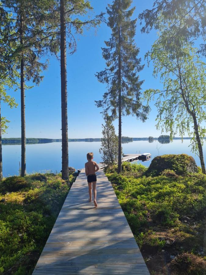 Ferienwohnung Rantarovio Alvajärvi Exterior foto
